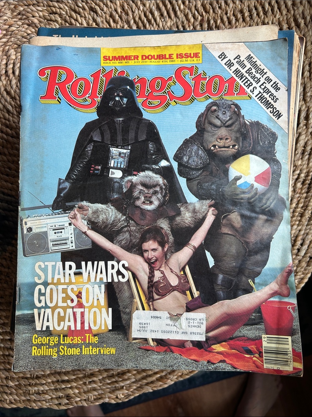 1983 Star Wars Rolling Stone magazine.